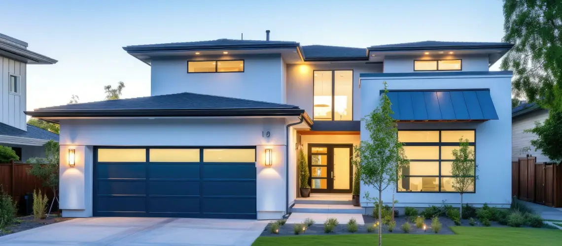 A professional property valuer inspecting a residential property