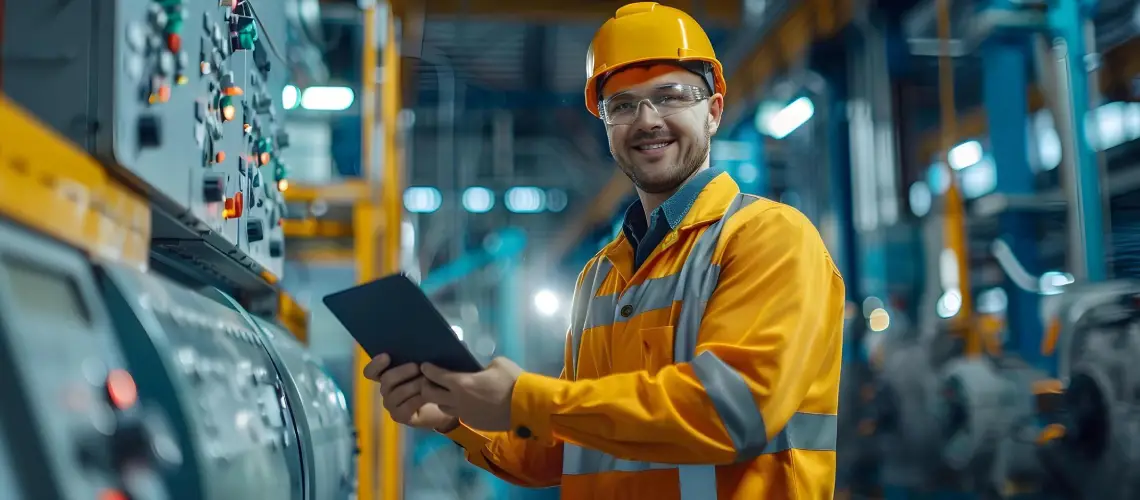 Valuer assessing industrial equipment in the Northern Territory